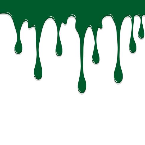 Paint Green colorful  dripping splatter , Color splash or Dropping  Background vector design