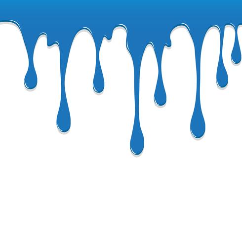 Paint Blue colorful  dripping splatter , Color splash or Dropping  Background vector design