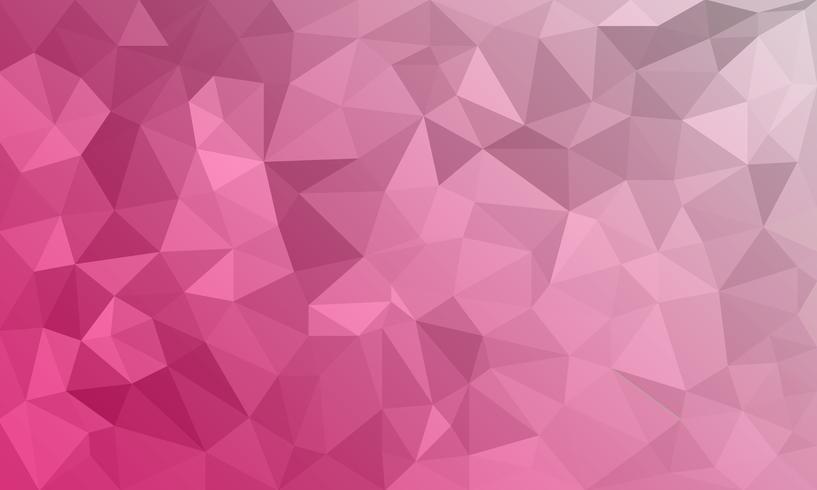 abstract Red background, low poly textured triangle shapes in random pattern, trendy lowpoly background vector