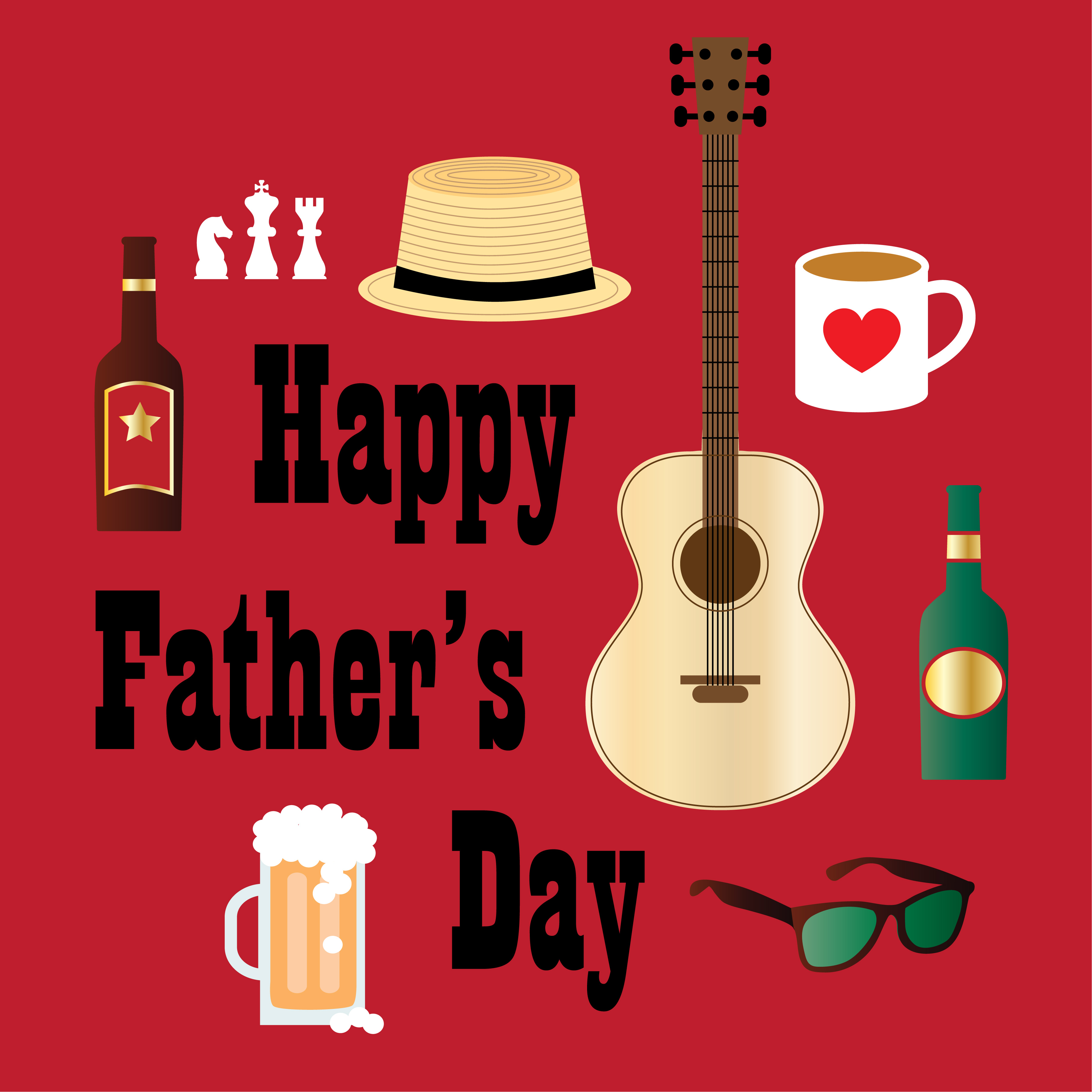 Download fathers day hipster dad graphic 534342 - Download Free ...