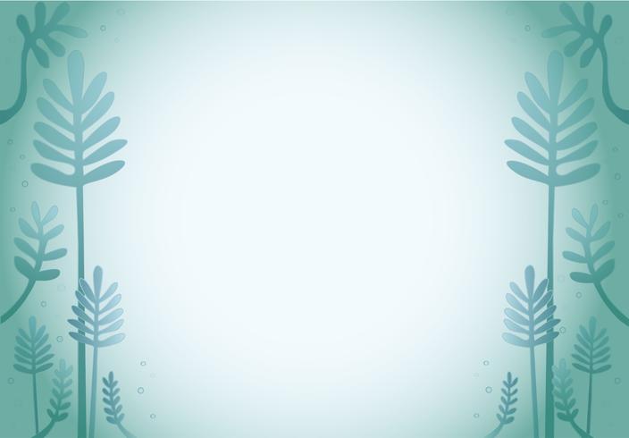 green leaf cartoon design background  vector