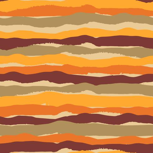 Tribal ethnic seamless pattern with stripes. Hand made ffect. vector