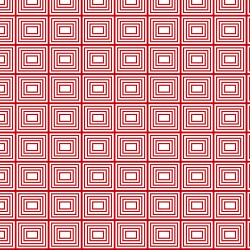 Red Rectangle Pattern Design  vector