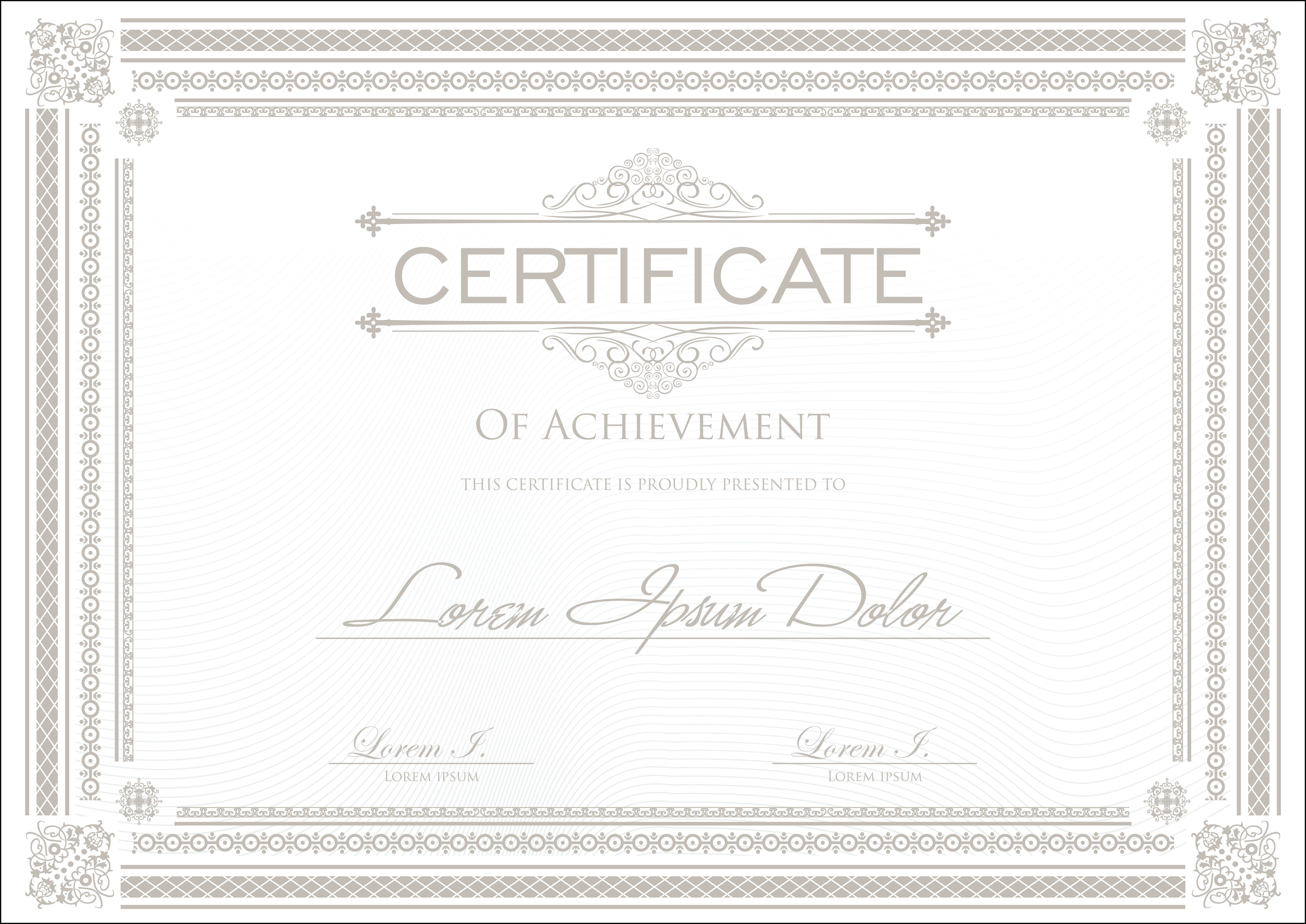 Certificate Template 535458 Vector Art at Vecteezy Certificate Template 535458 Vector Art at Vecteezy