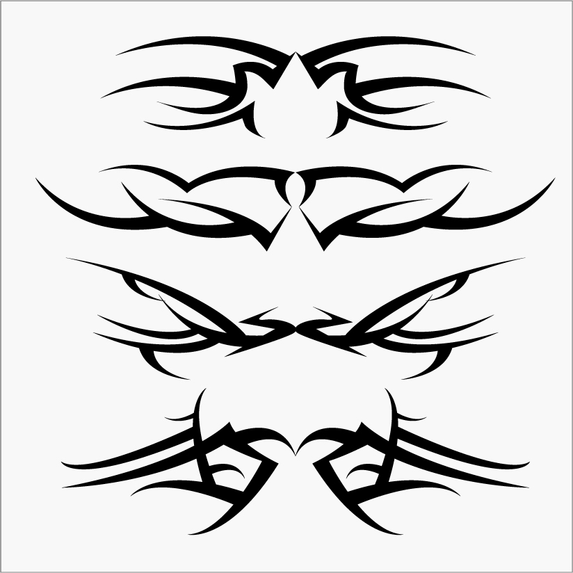 40 Tribal Tattoo Set Stock Vector Royalty Free 79529407  Shutterstock