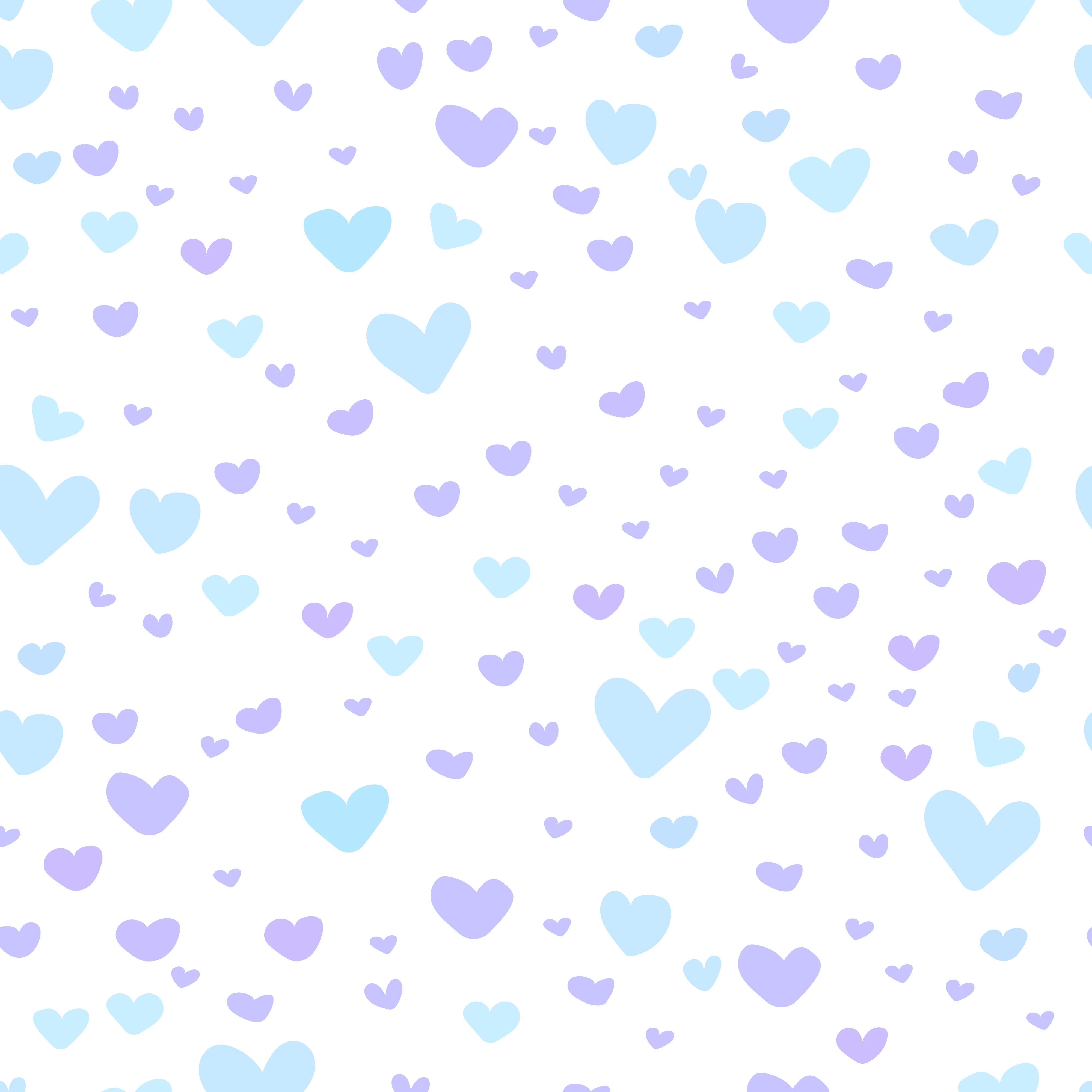 heart-abstract-pattern-background-love-doodle-style-pattern-vector
