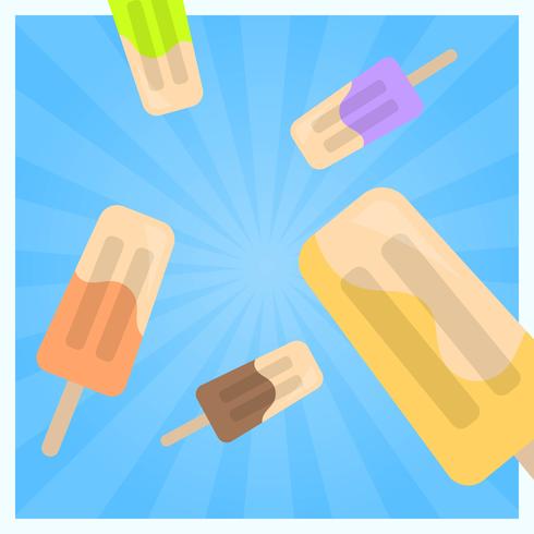 Popsicles vector