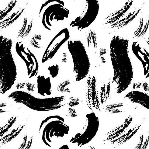Abstract pattern brush stroke background. Vector illustration.
