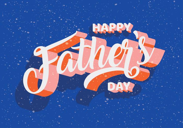 Father\'s Day Typograpy Vector Design