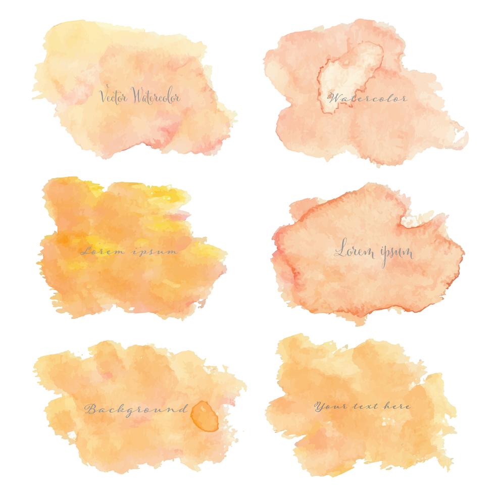 Abstract watercolor background. Vector illustration. 536179 - Download