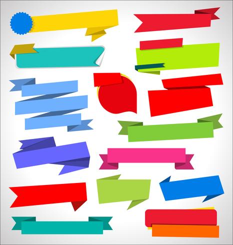 Modern badges stickers and labels collection vector