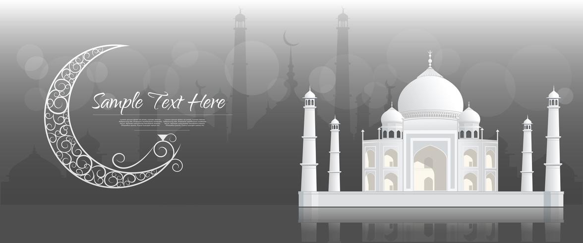 Ramadan Kareem greeting banner, Ramadan Kareem  Background vector