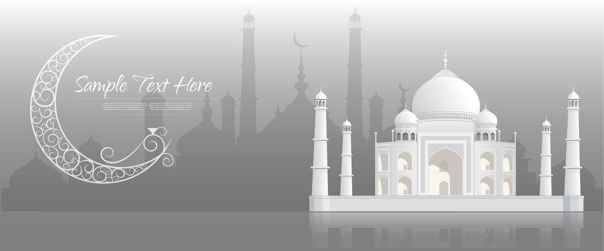 Ramadan kareem Background, Ramadan Kareem greeting banner. vector