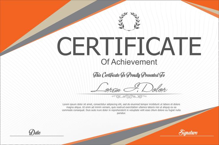 Certificate  vector