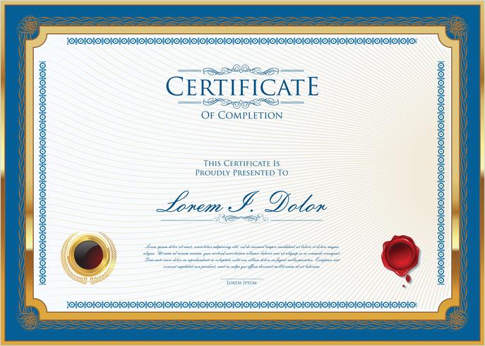 Certificate vector