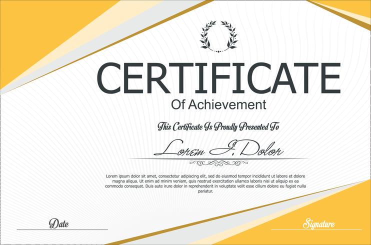 Certificate vector