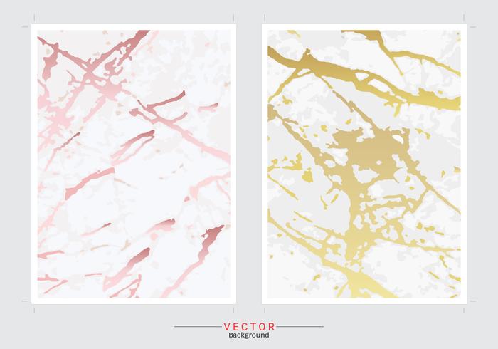 Gold marble texture background. vector
