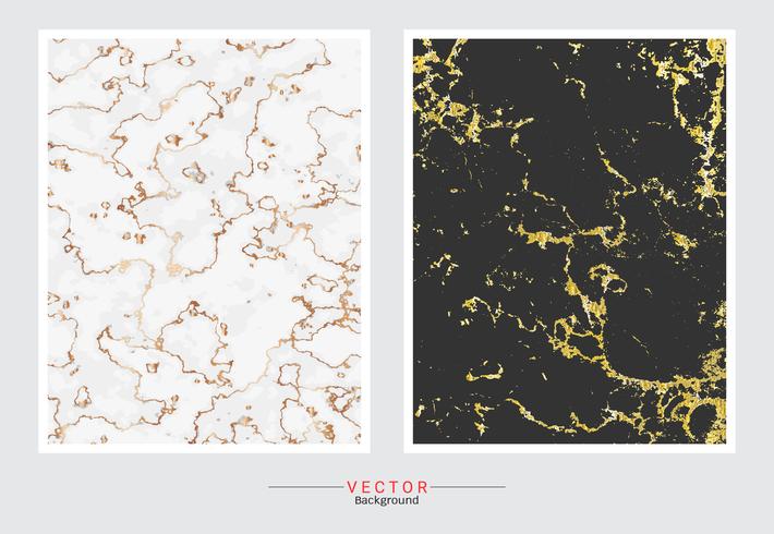 Gold marble texture background. vector