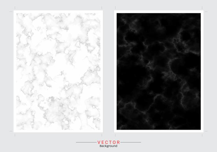 Black and white marble cover background. vector