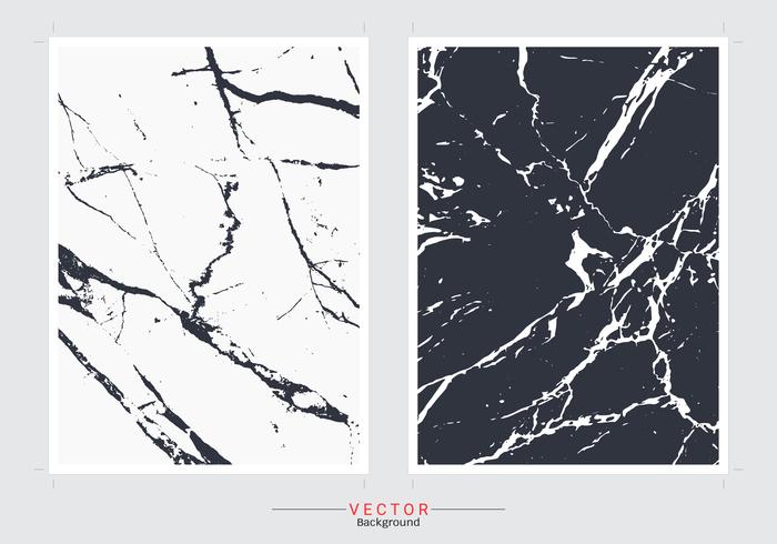 Black and white marble cover background. vector