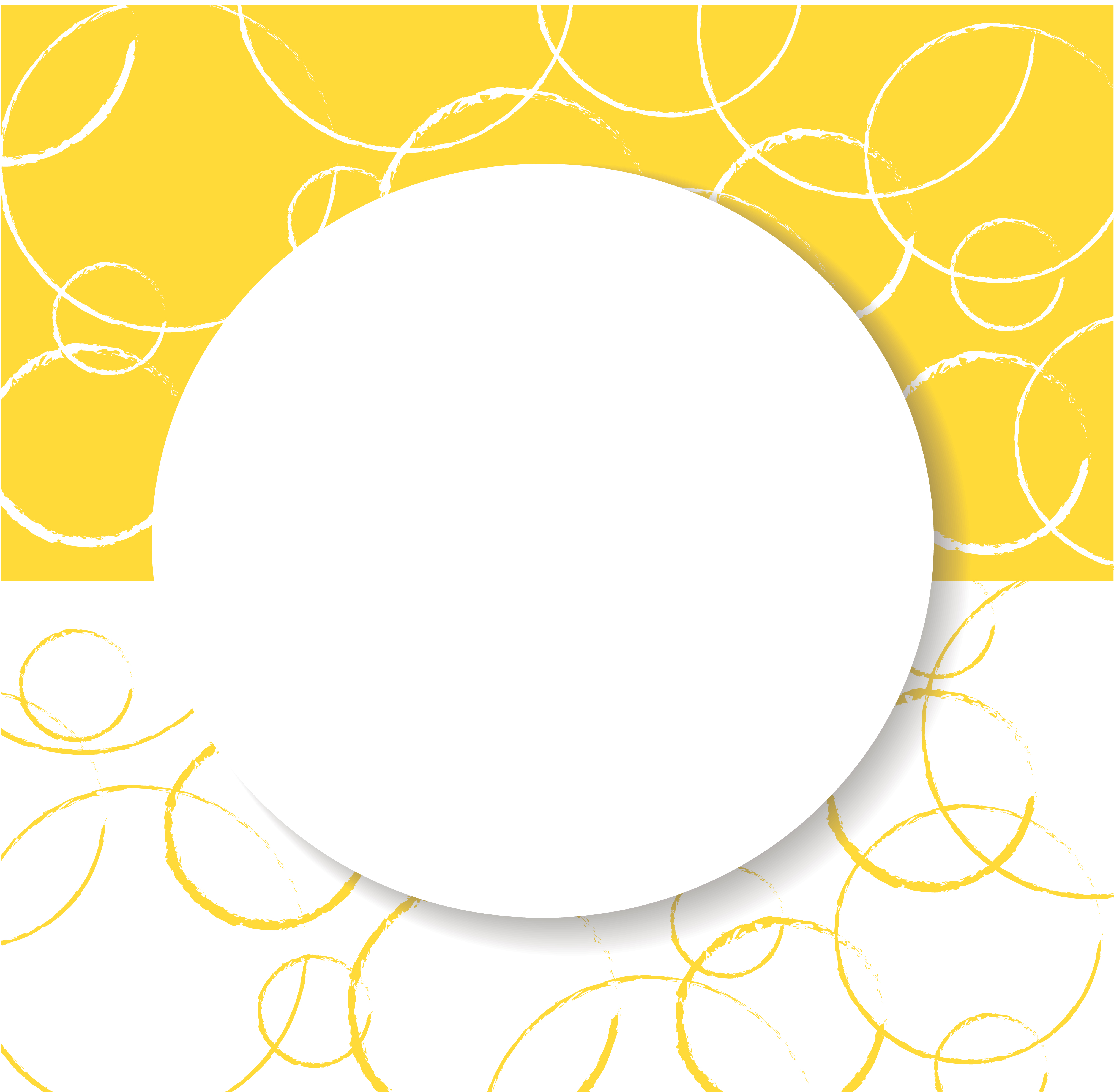 Download abstract yellow circle background vector - Download Free ...