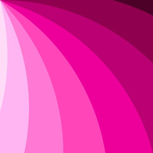 Curva de tono rosa abstracta. vector