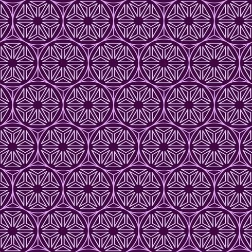 Polygon line and seamless background. vector
