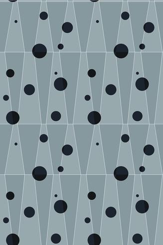 Abstract black dots seamless background. vector