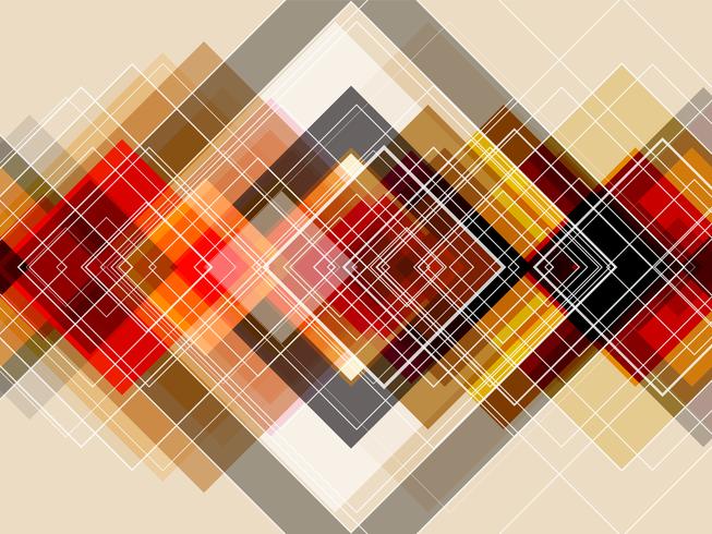 Diagonal square layer with abstract background. vector