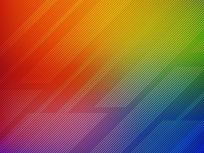 Abstract Line Colorful Vector Background