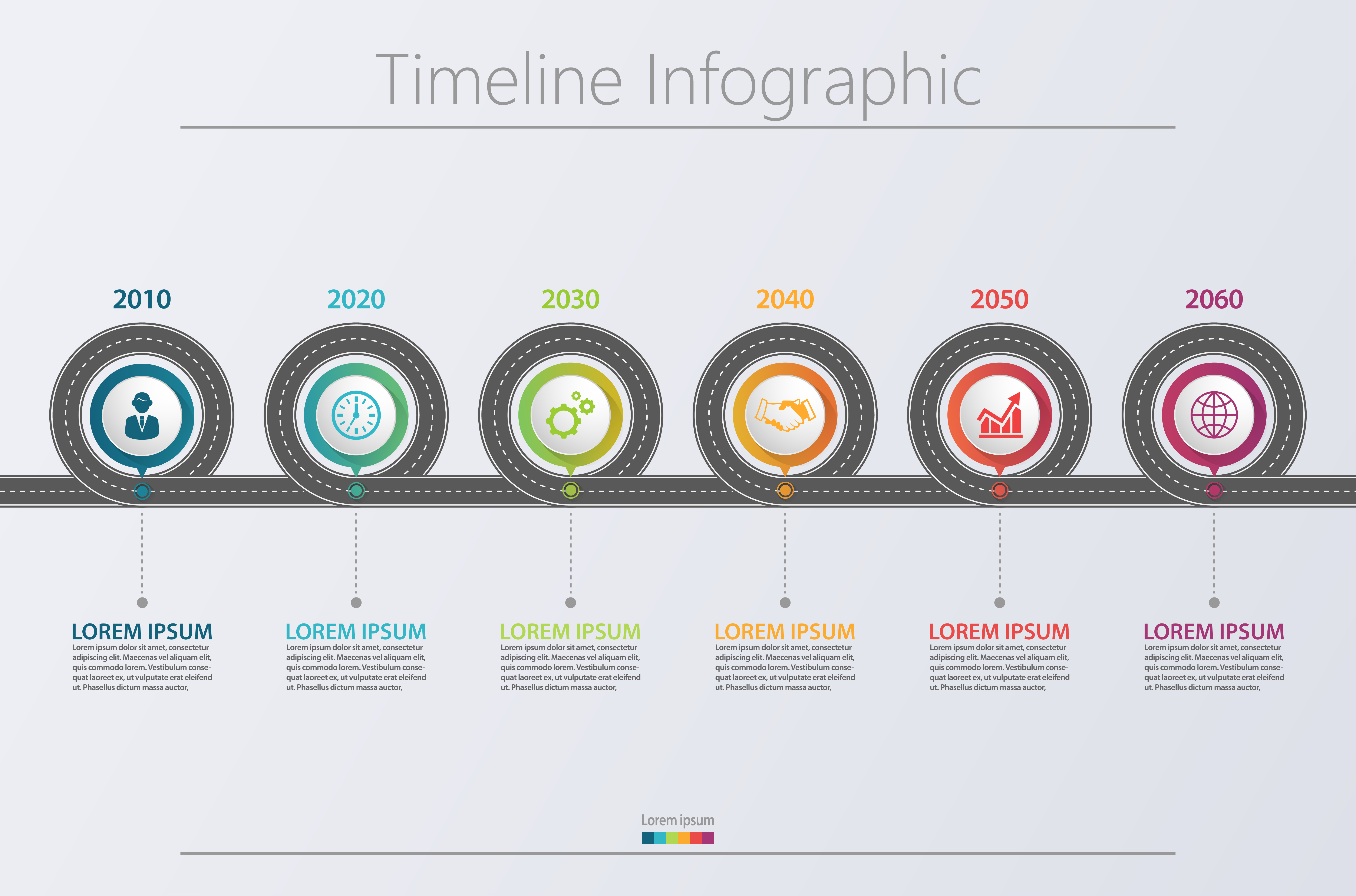 Roadmap Infographic Template