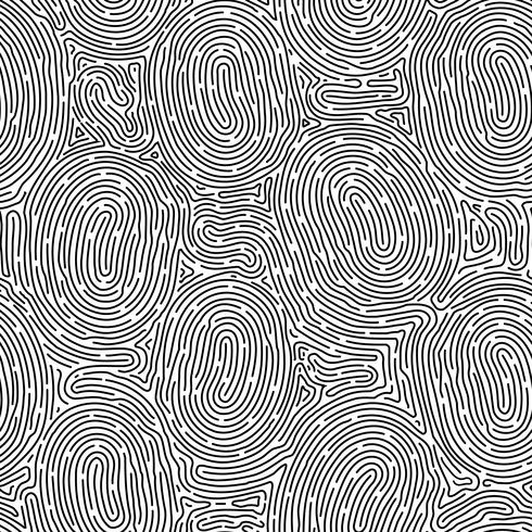 Monochrome doodle abstract seamless background with stroke line. vector