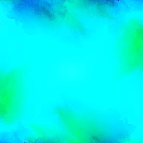 Abstract bright blue watercolor background vector