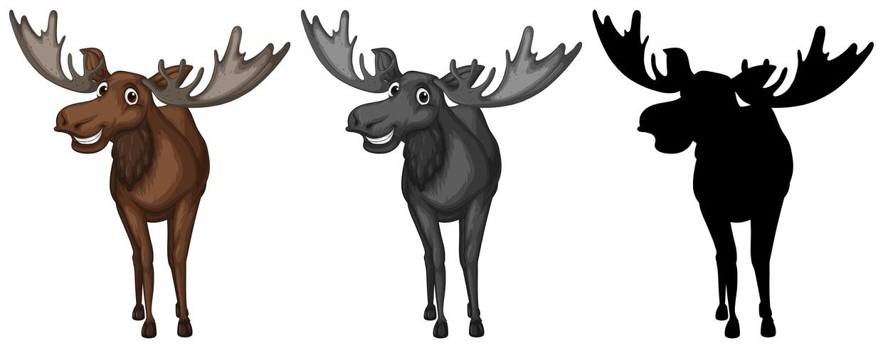 Set of moose character vector