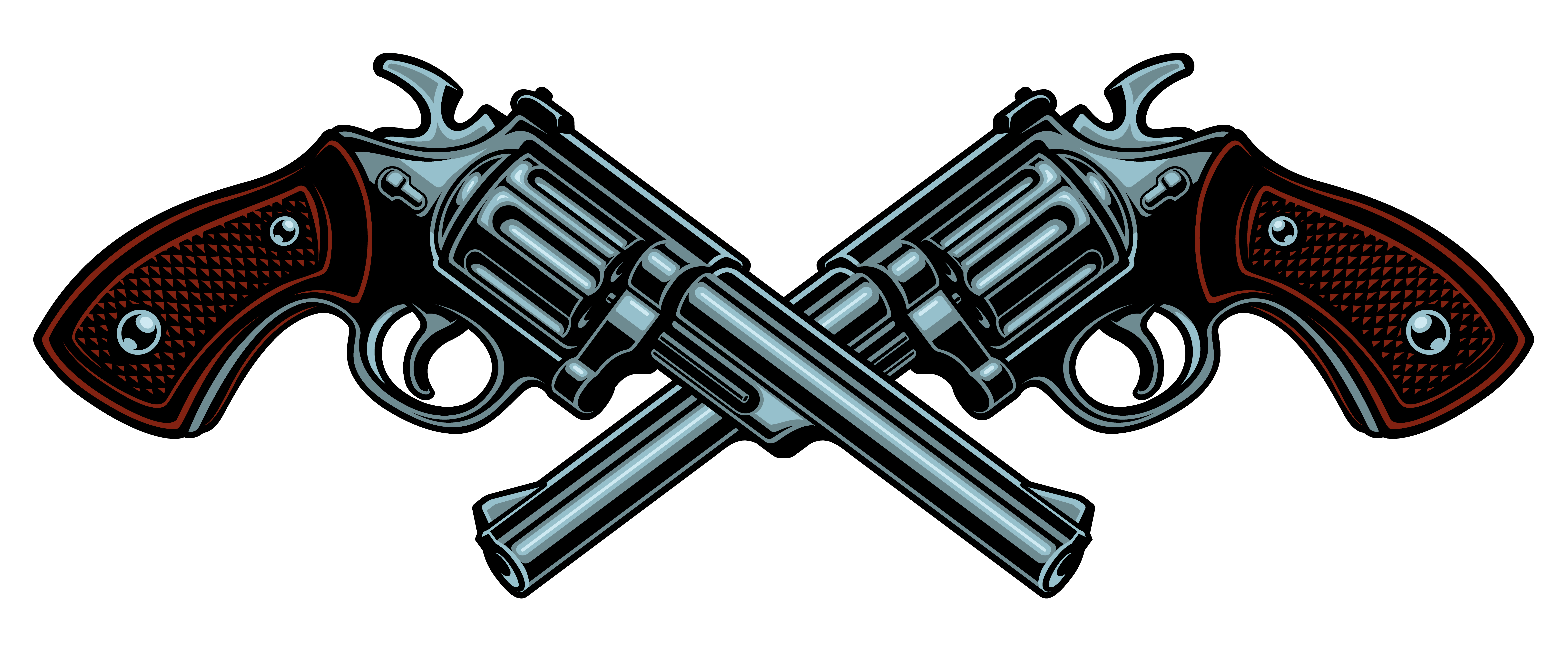 Download Vector illustration with guns. - Download Free Vectors, Clipart Graphics & Vector Art