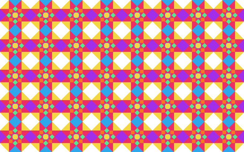 Vector Illustration Of Abstract Colorful Geometric Seamless