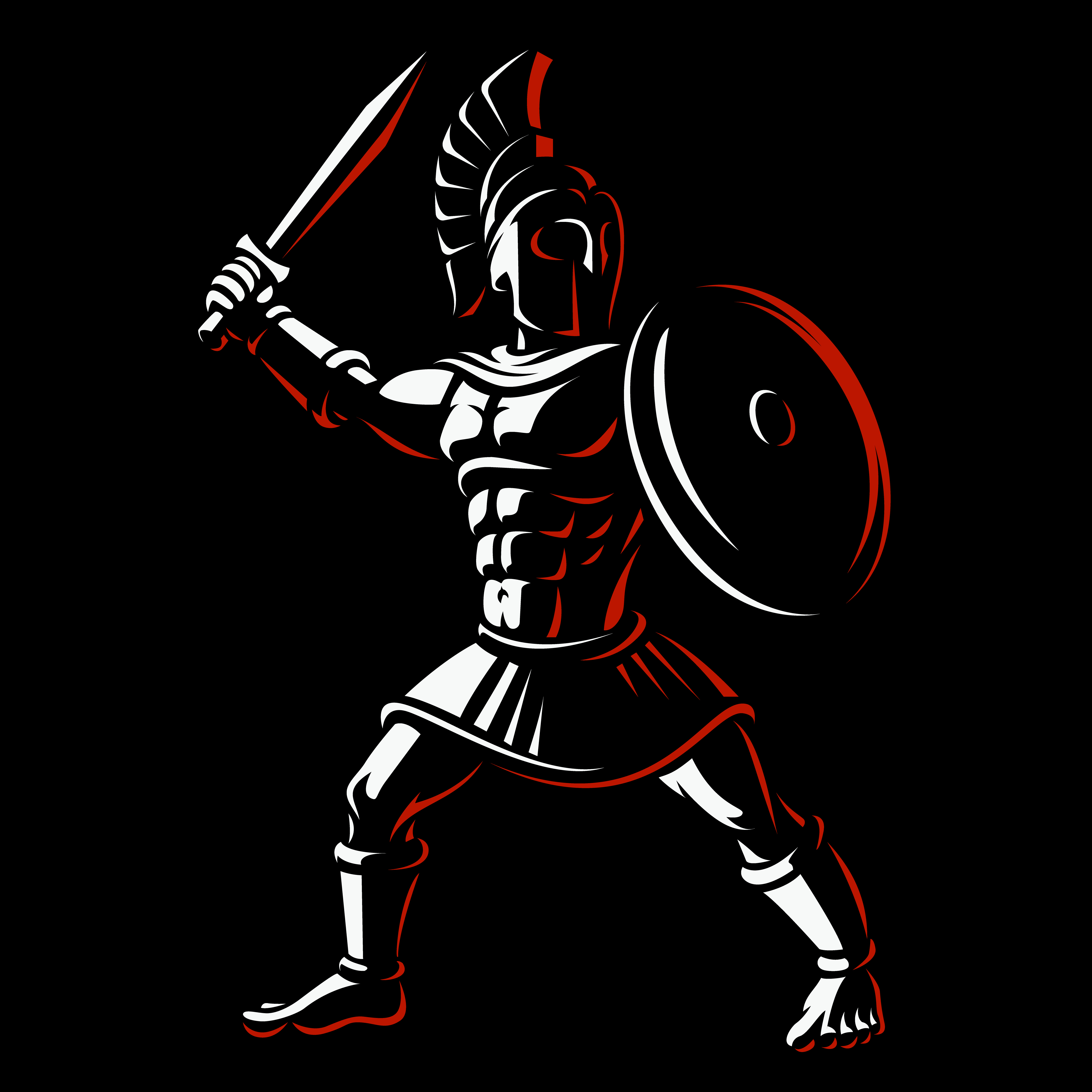 Spartan Warrior 539522 Vector Art At Vecteezy