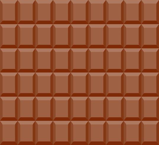 Seamless pattern of chocolate bar background - Vector illustration