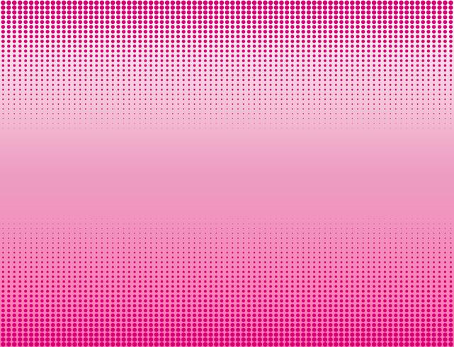 Vector illustration of pink halftone banners background