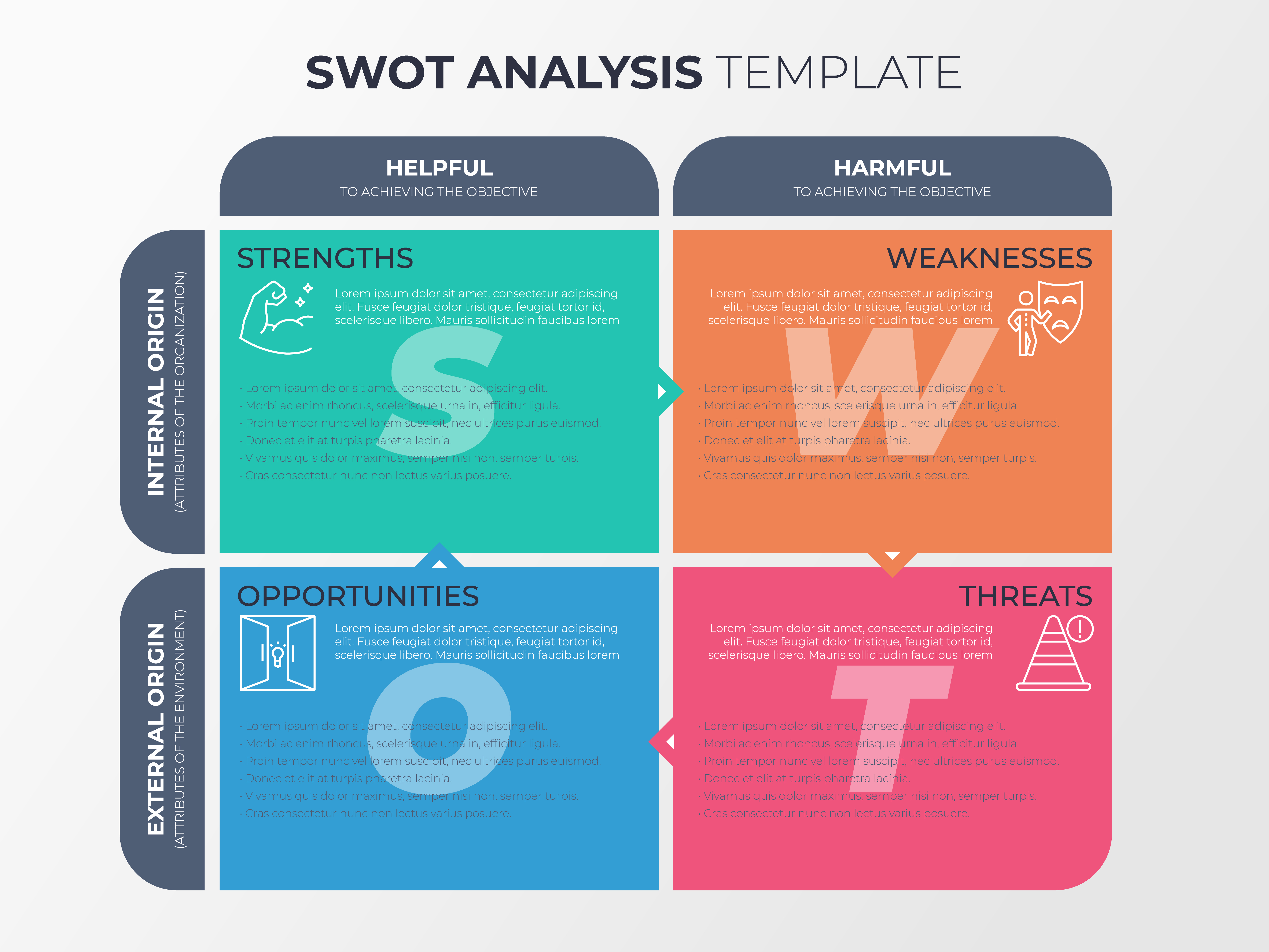 Swot Analysis Powerpoint Infographic Swot Analysis Infographic Analysis ...