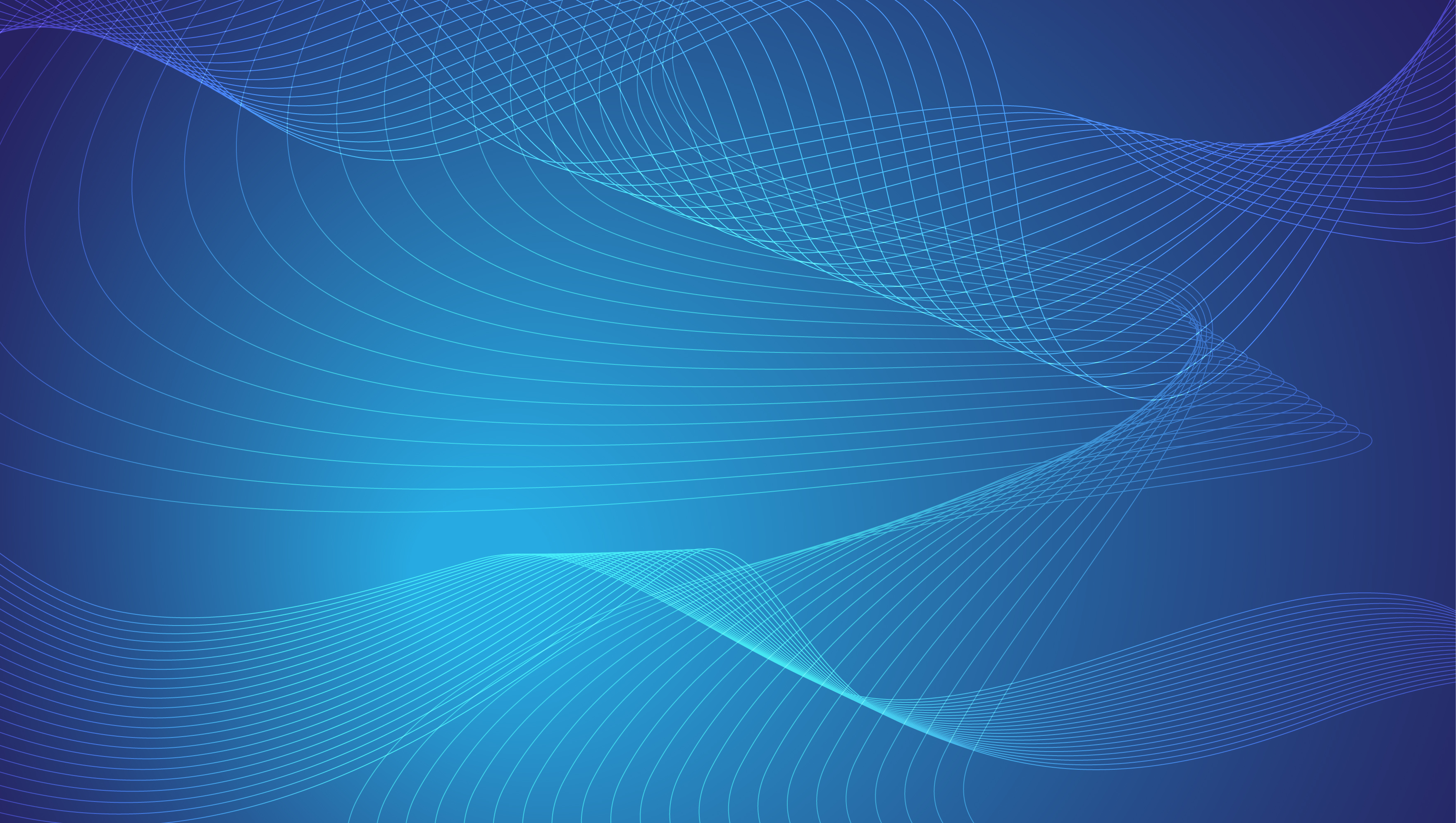 Abstract blue and white lines wave background vector illustration ...