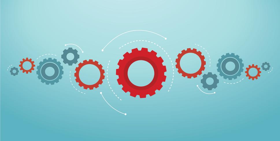 gears background cog wheel  vector