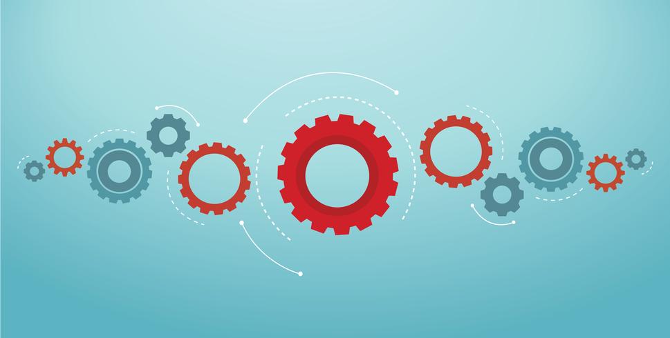 gears background cog wheel  vector