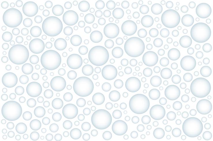 droplet of rainwater , water drops on white background vector illustration