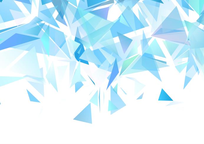 Abstract low poly design vector