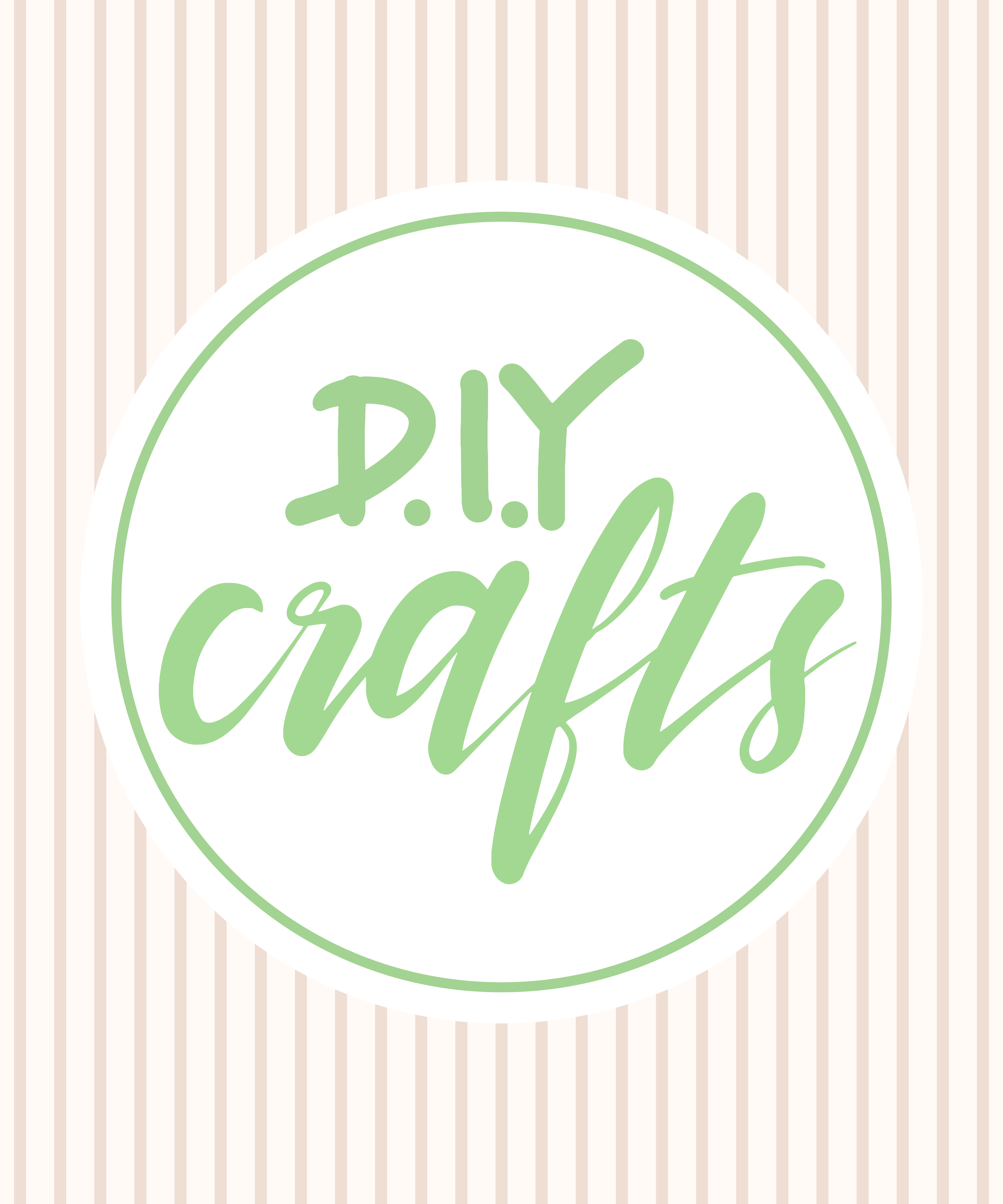 DIY crafts word lettering 540016 Vector Art at Vecteezy