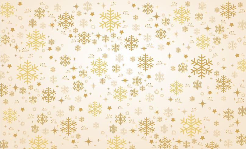 snowflake winter banner background  vector