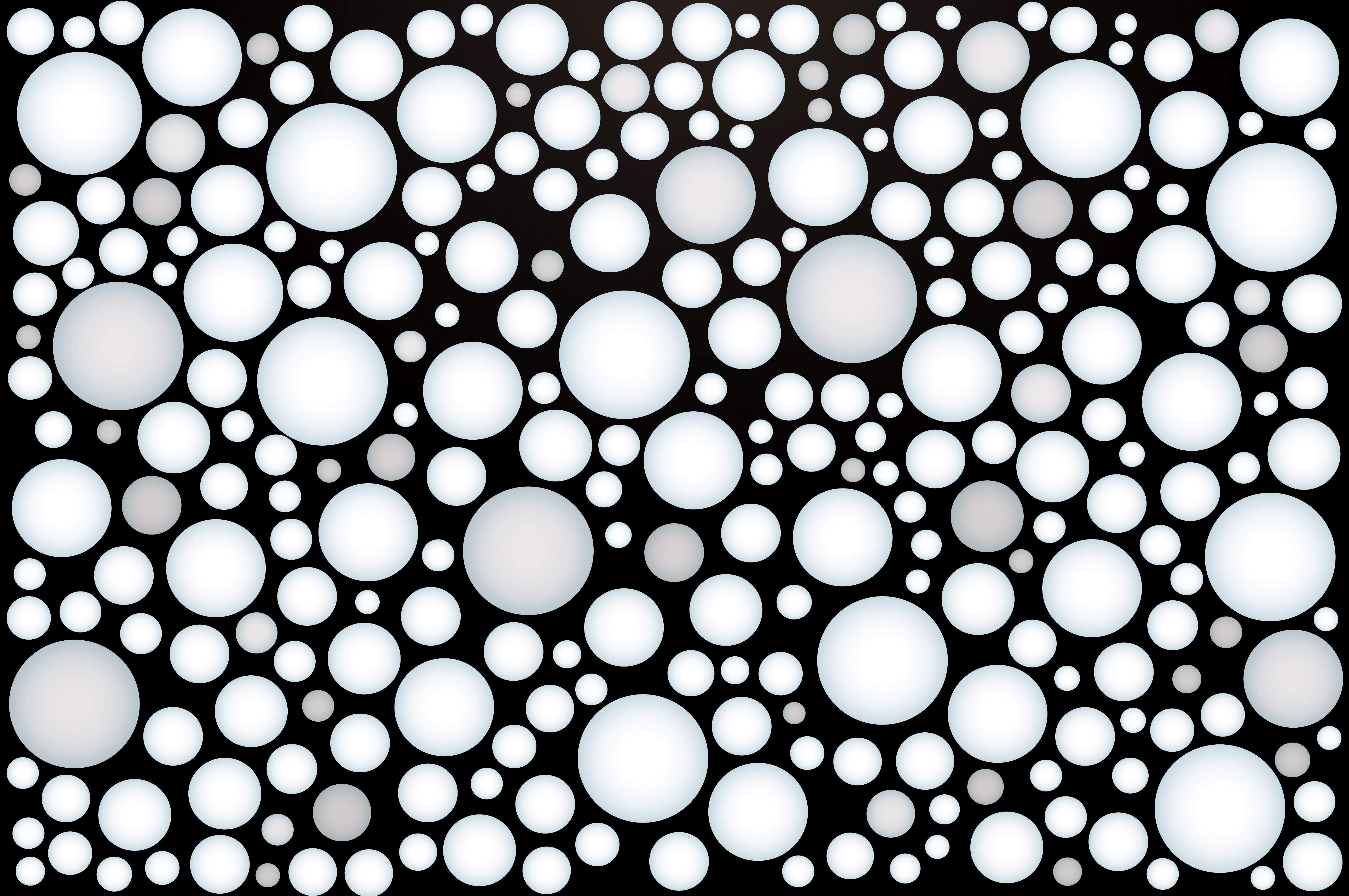 Download many white circle on black background vector illustration 540153 - Download Free Vectors ...