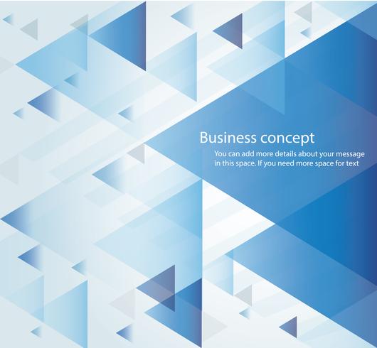 abstract blue triangle background wallpaper vector illustration