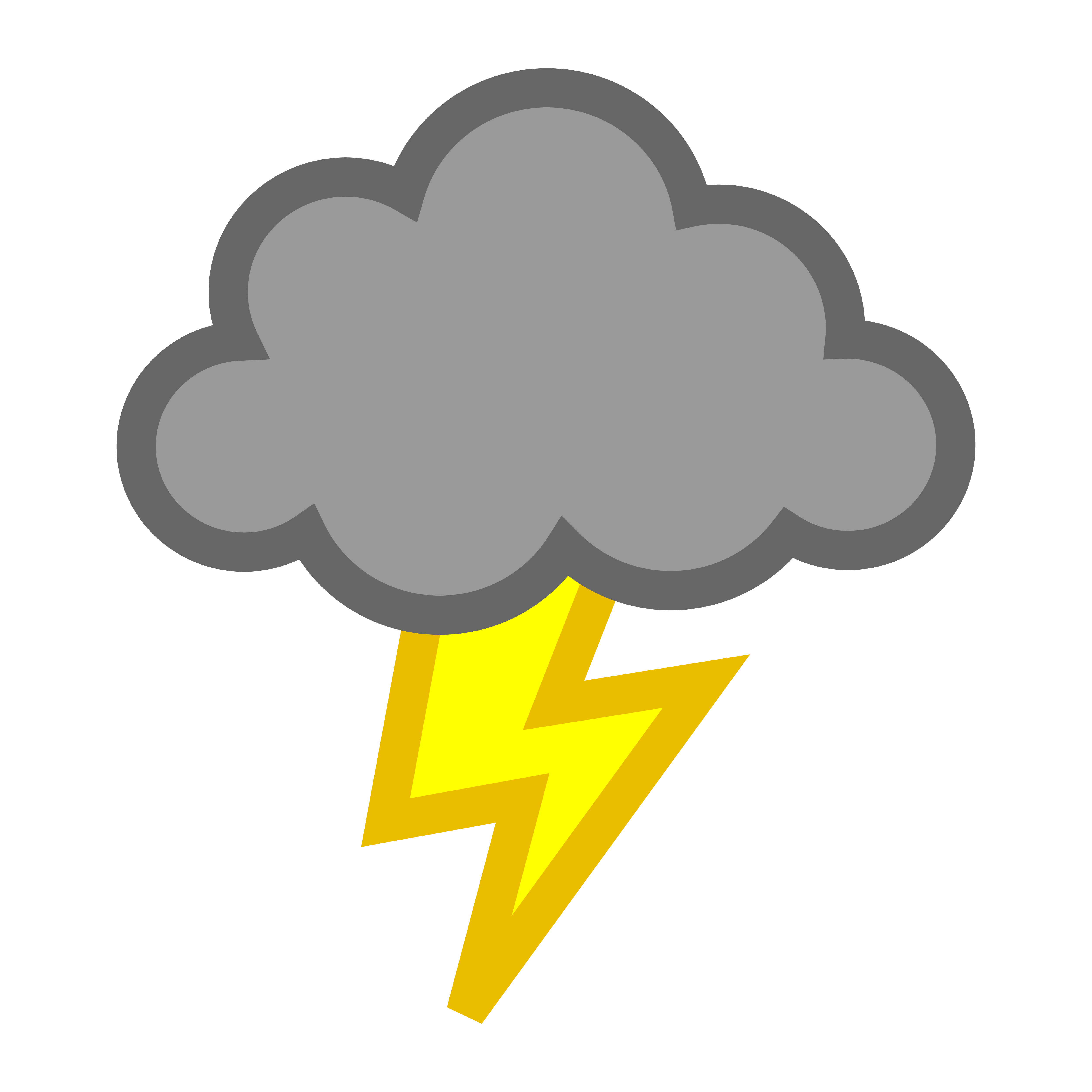 Lightning bolt icon 540336 Vector Art at Vecteezy